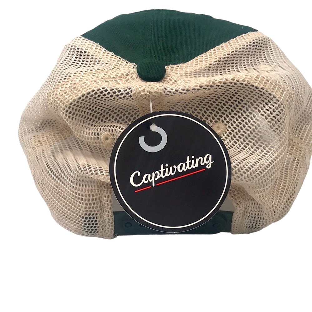 Captivating🧢Headgear Colorado State Rams Patch Snapback Trucker Cap - Picture 8 of 9
